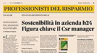 perche il csr manager diventera una figura chiave nelle aziende res