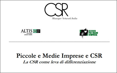 Piccole e medie imprese e CSR