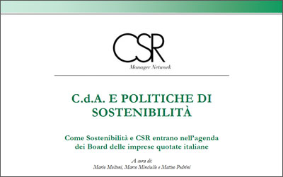 CdA e politiche di sostenibilità